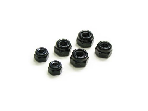 Carisma M40S/GT10RS/M48S Lock Nuts (M3 &amp; M4) (CA14129)
