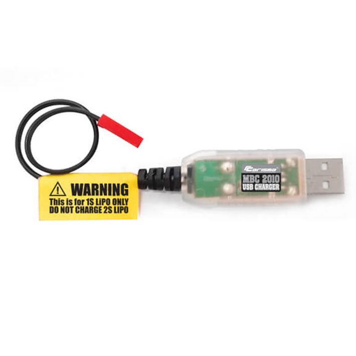 Carisma GT24B Lipo 1S Battery Usb Charger (CA15455)