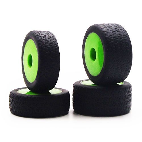 Carisma GT24B Green Wheels/ Tyres Mounted (CA15638)