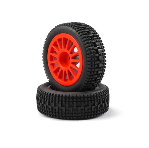 Carisma GT24I20 Front Wheel &amp; Tyre Set (Pr) (CA15752)