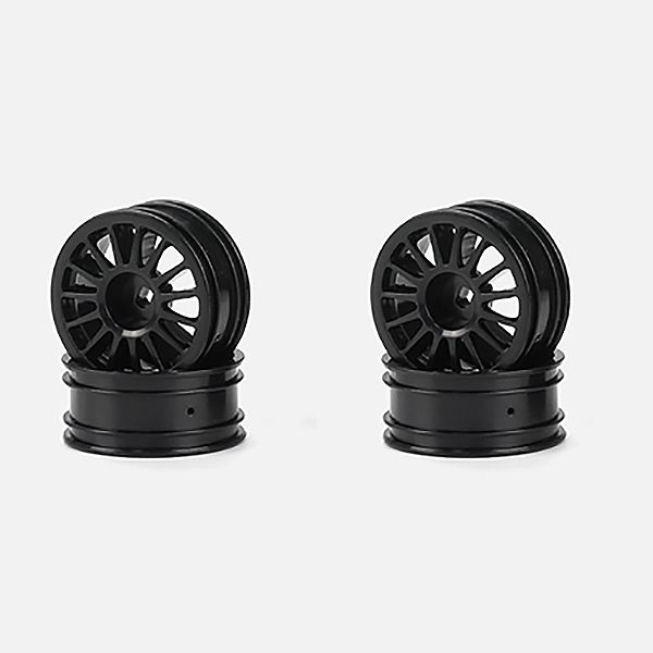 Carisma GT24RS Black Wheel Set (CA16277)