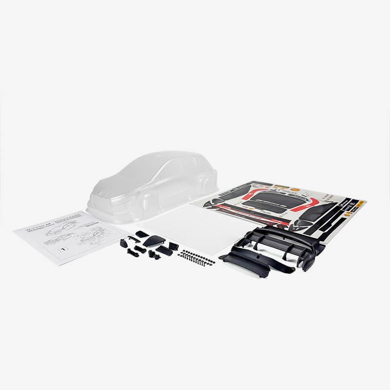 Carisma M48S Hyundai I20N Rally1 Clear Bodyshell Set (CA16585)