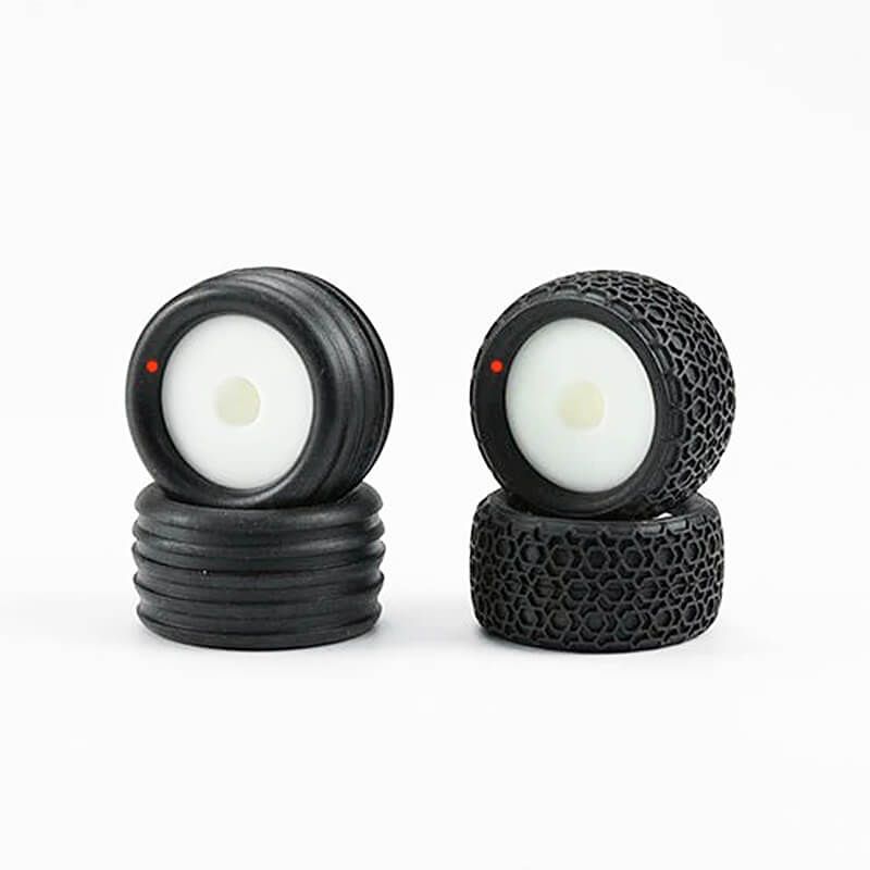 Carisma GT24ST Tyre Set Mounted (30 Shore) (CA16612)