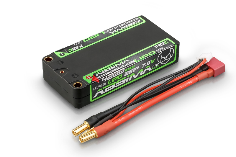 Absima Competition Shorty LiPo LCG/HV 140C/2S1P HC 4200mAh 5mm