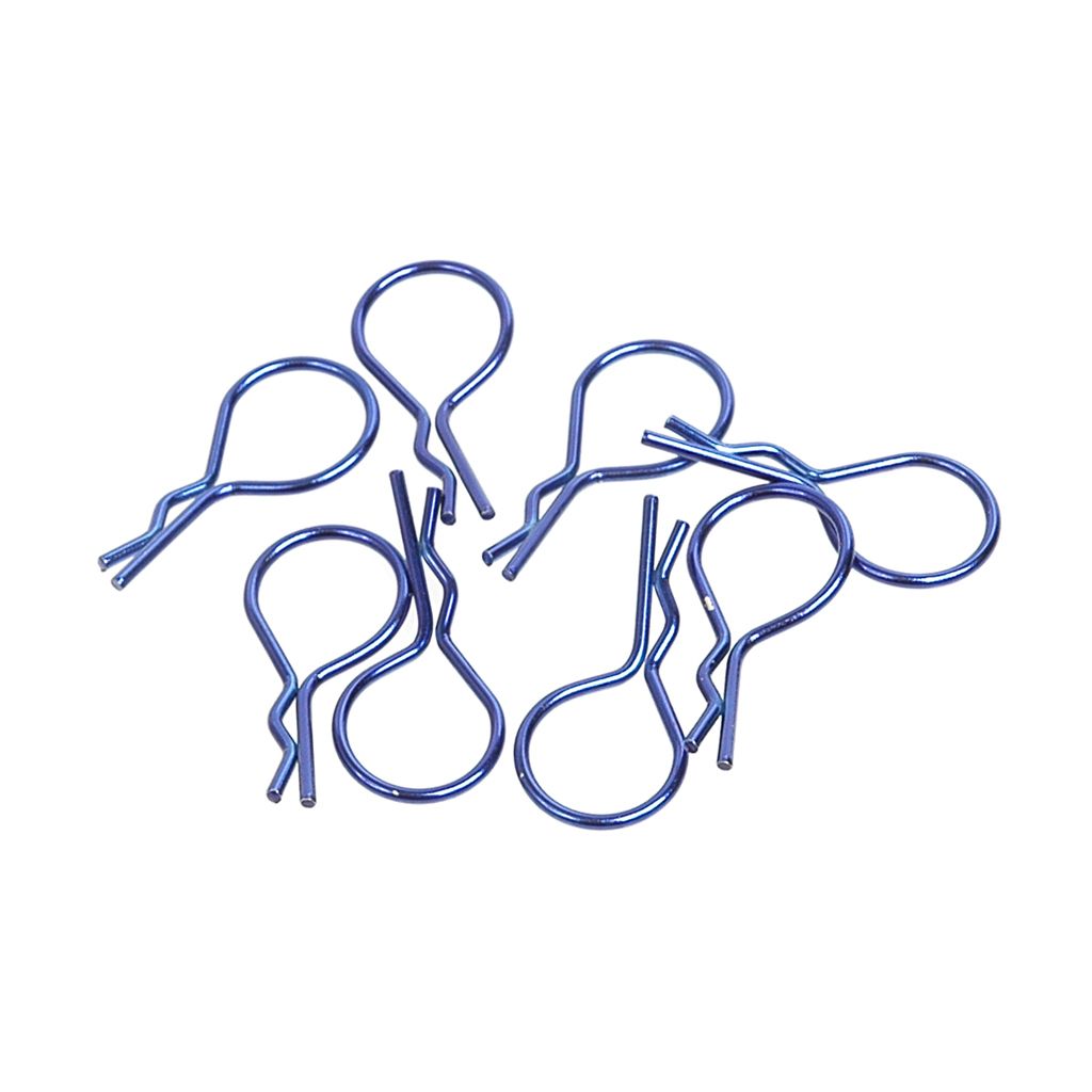 Core RC Big Body Clip 1/10 - Metallic Blue (8) (CR078)