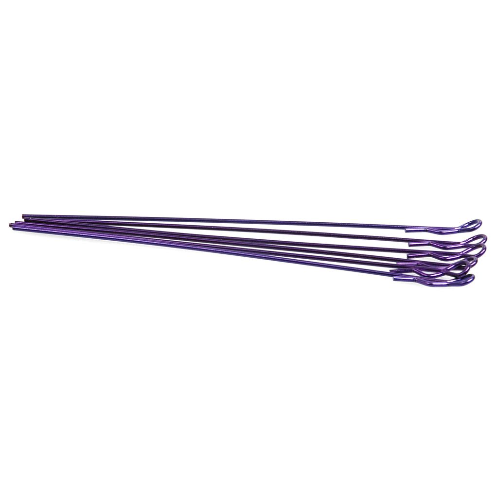 Core RC Extra Long Body Clip 1/10 - Metallic Purple (6) (CR089)