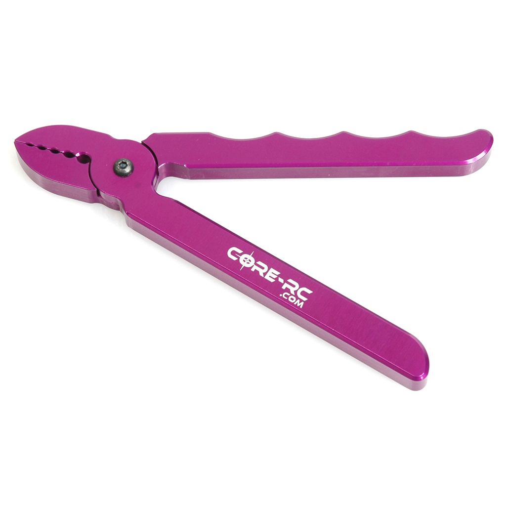 Core RC Shock Shaft Pliers - Purple (CR100)