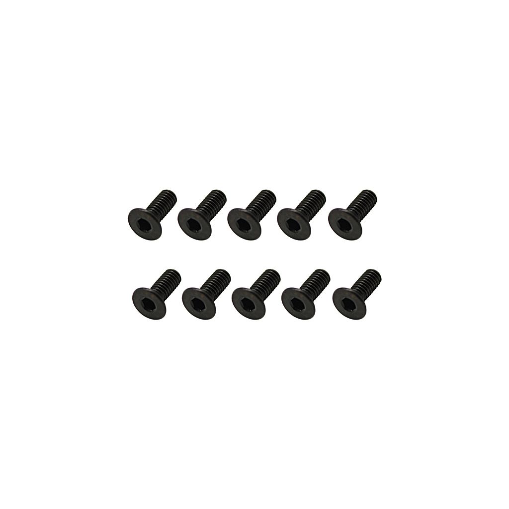 Core RC Steel Csk Hex Screws M2.2 x 6 pk10 (CR340)