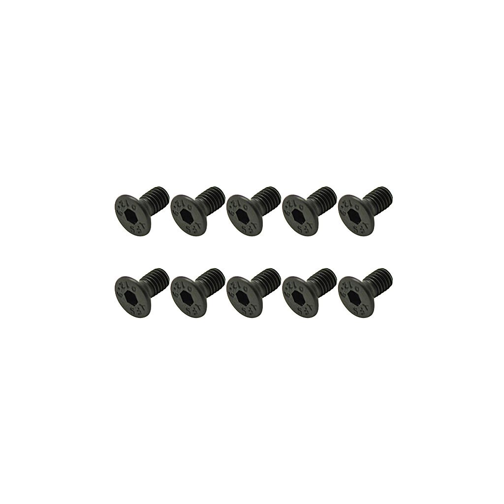 Core RC Steel Csk Hex Screws M3 x 6 pk10 (CR345)