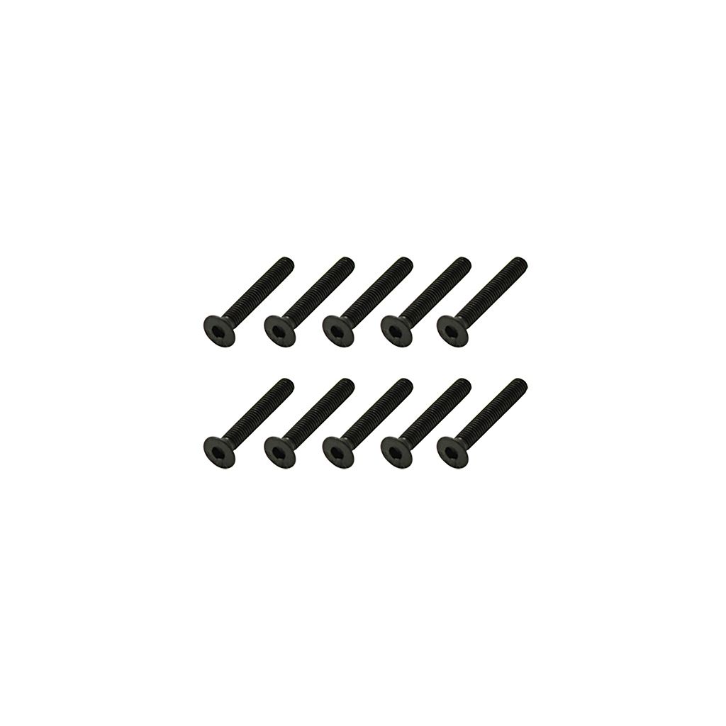Core RC Steel Csk Hex Screws M3 x 18 pk10 (CR351)