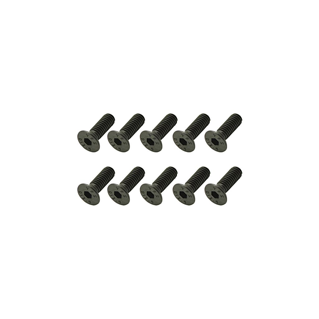 Core RC Steel Csk Hex Screws M4 x 12 pk10 (CR356)