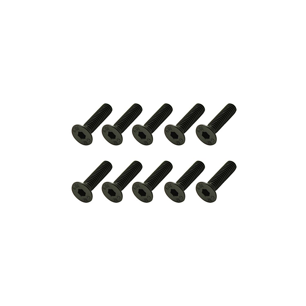 Core RC Steel Csk Hex Screws M4 x 16 pk10 (CR358)