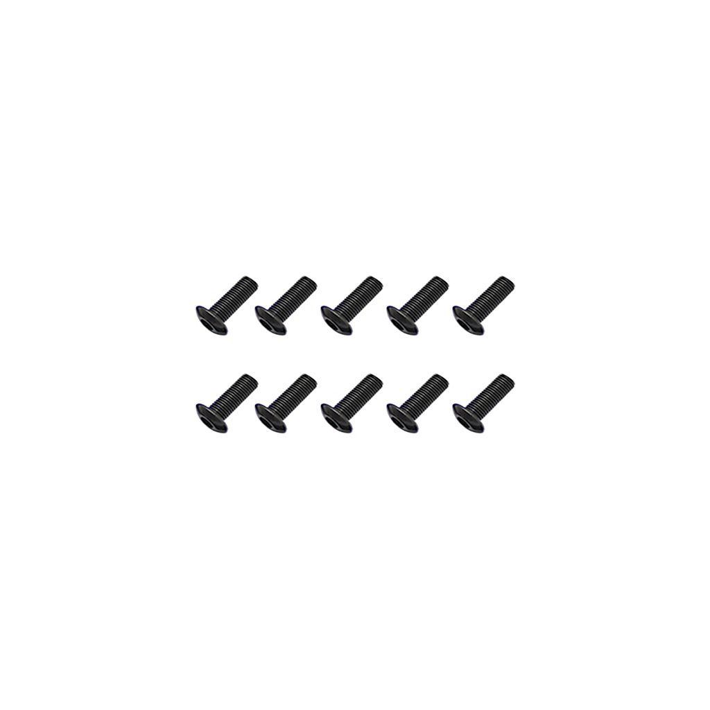 Core RC Steel Button Head Hex Screws M3 x 5 pk10 (CR361)