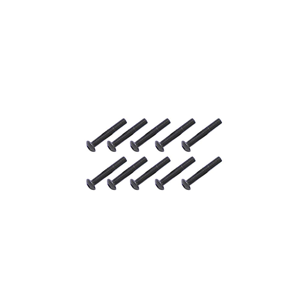 Core RC Steel Button Head Hex Screws M3 x 20 pk10 (CR368)