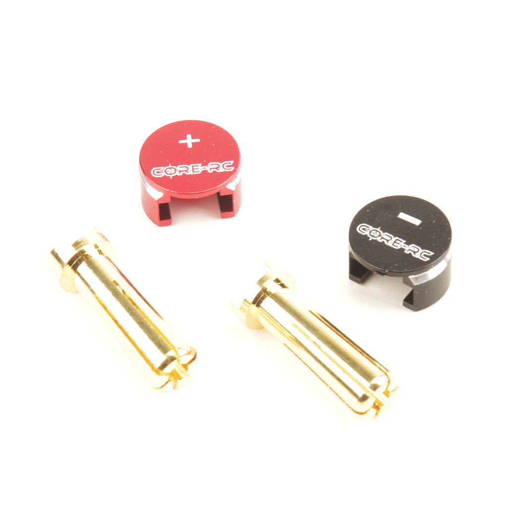 Core RC Low Pro Heatsink Bullet Plug Grips - 5mm  (CR864)