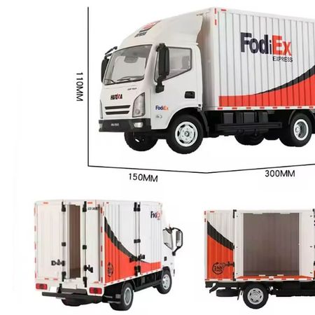 Huina 1:8th 2.4Ghz 12 Channel RC Delivery Truck (CY1524)