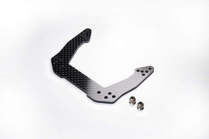 Koswork Carbon 3mm Front Shock Tower for Ultima Series (KOS04361-11)