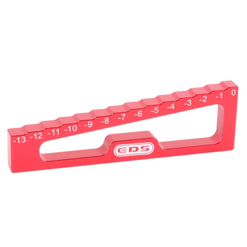 EDS Chassis Droop Gauge 0-13mm for 1/8 Off &amp; Truggy (ED181006)