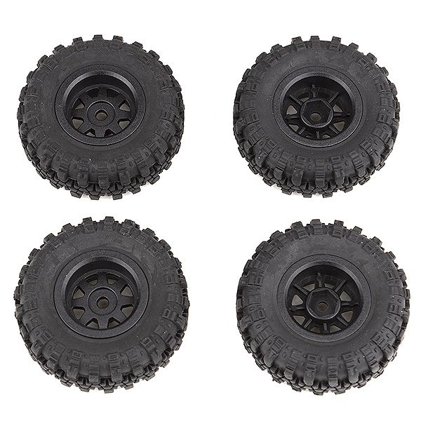 Element RC Enduro24 Wheels &amp; Tyres - Mounted (EL21708)