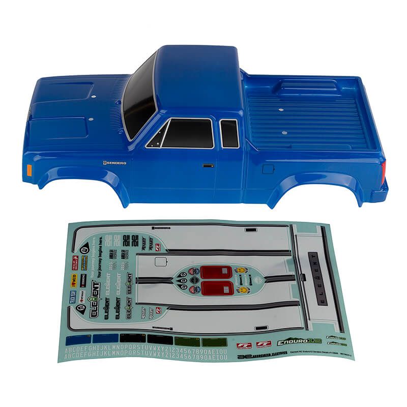 Element RC Enduro12 Sendero Boshell Set, Blue Painted (EL41120)