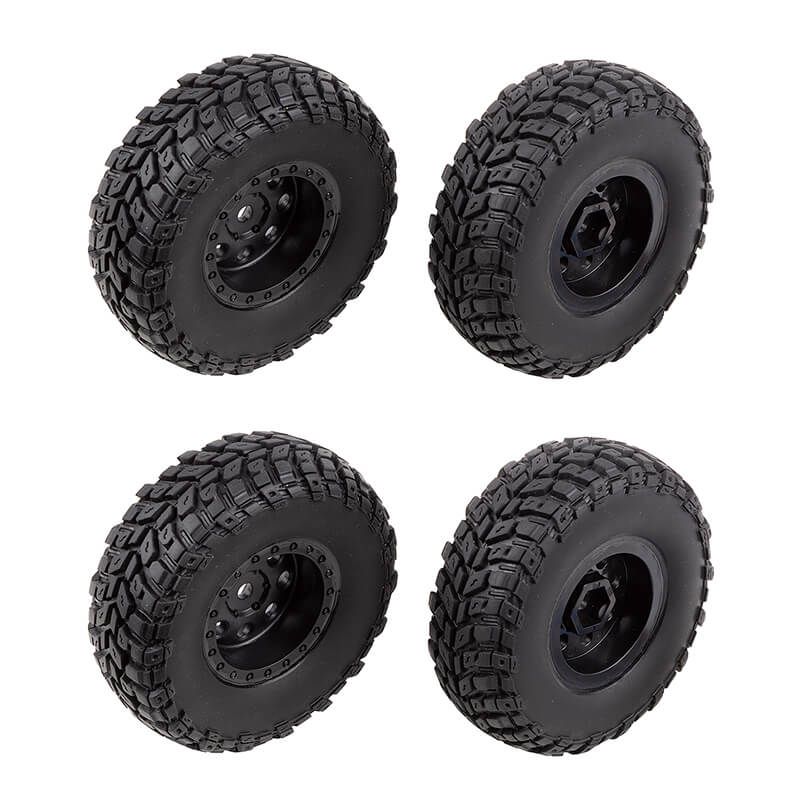 Element RC Enduro12 Wheels &amp; Tyres - Black (EL41142)