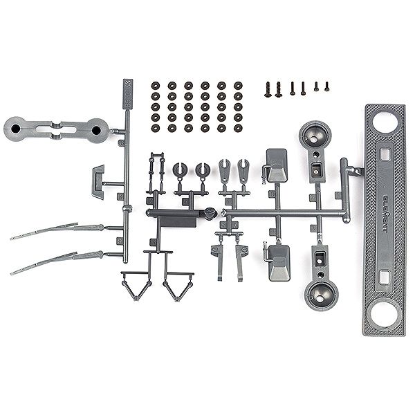 Element RC Trailwalker Body Accessories, Silver (EL42144)