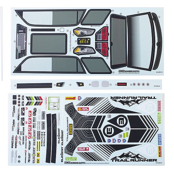 Element RC Trailrunner Body Decal (EL42242)