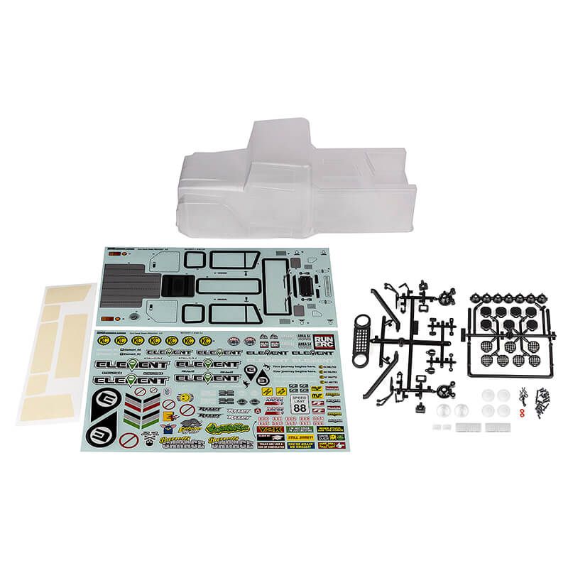 Element RC Enduro Zuul Body Set Clear (EL42355)