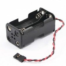Etronix Rx Battery Case W/ Futaba Plug (ET0256)