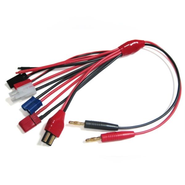 Etronix 4.0mm To Deans/Futaba/Jst/Tami Ya/Ec3/Diy Extra Wire (ET0280)