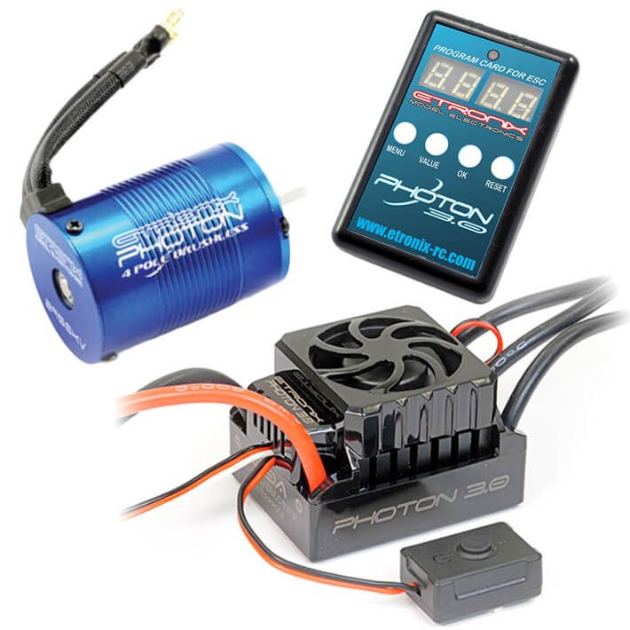Etonix Photon 300 50A ESC/9.0R 4350KV Motor Combo (ET0443)