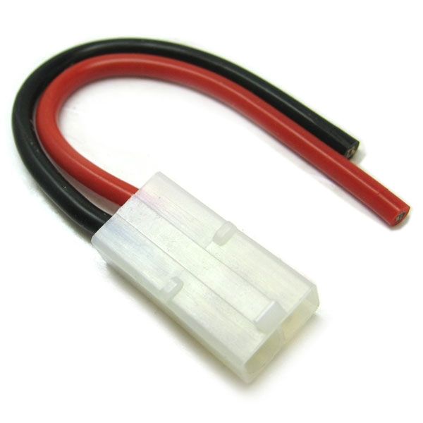 Etronix Female Tamiya Connector With 10Cm 14Awg Silicone Wire (ET0629)