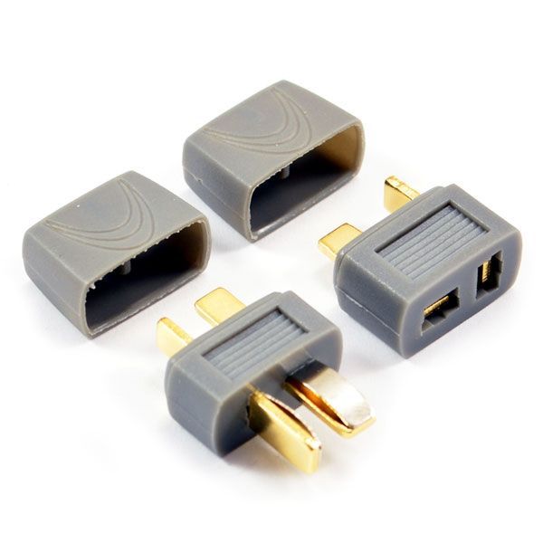Etronix Deans Plug (1 Male/1 Female) W/Protective Sleeve (ET0787P)