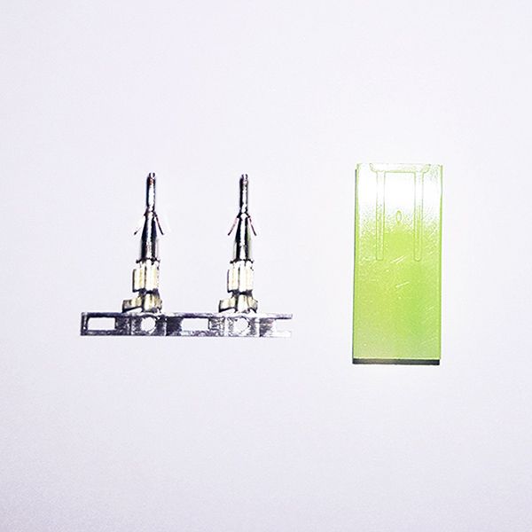 Etronix Mini Tamiya Female Block &amp; Male Connector Crimps (ET0793M)