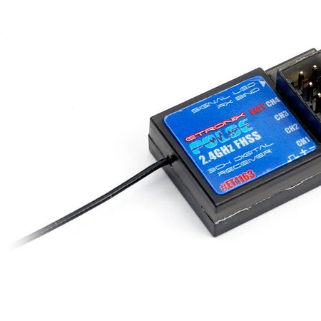 Etroniks Pule EX4GPRO 4CH 2.4Ghz FHSS Wheel Radio System (ET1117)