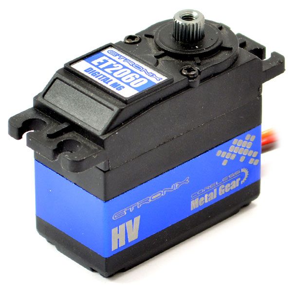 Etronix 11.25Kg/0.07S Std Digital High Voltage Servo Metal Gear (ET2060)