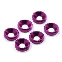Fastrax M3 Csk Washer Purple (6) (FAST140P)