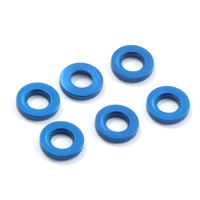 Fastrax M3 Flat Washer Blue 1.0mm (6) (FAST142-2)