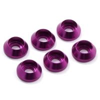 Fastrax M3 Cap Washer Purple (6) (FAST143P)