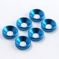 Fastrax M4 Shim Washer (6) Blue (FAST145)