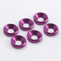Fastrax M4 Shim Washers (6) Purple (FAST145P)