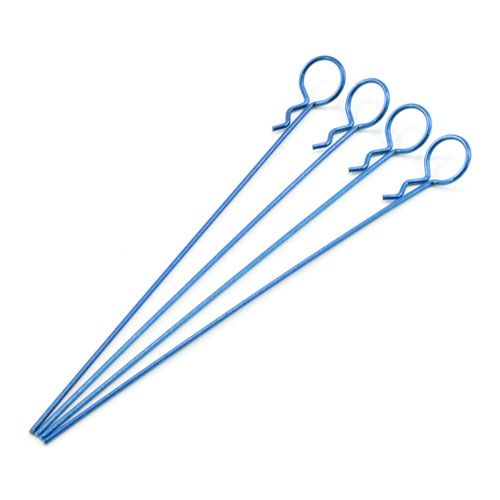 Fastrax Small Metallic Blue Long Body Pin 1:10th (FAST208MB)