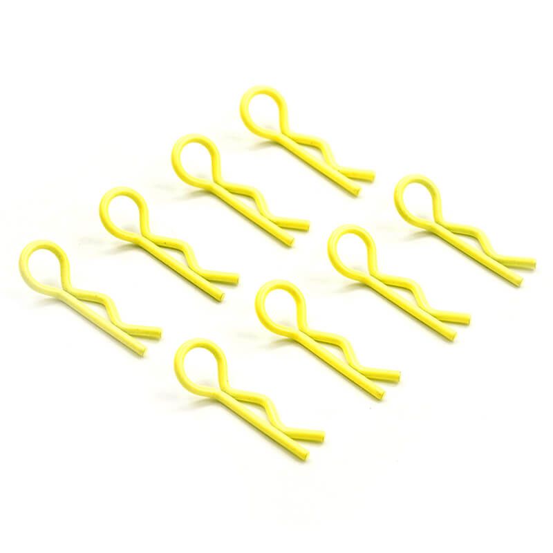 Fastrax Fluorescent Yellow Sm Clips (FAST212FY)