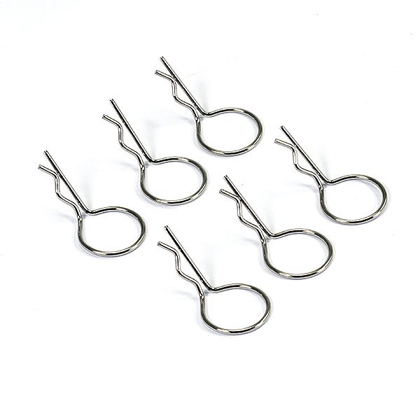 Fastrax Large Body Clips (6) (FAST213)