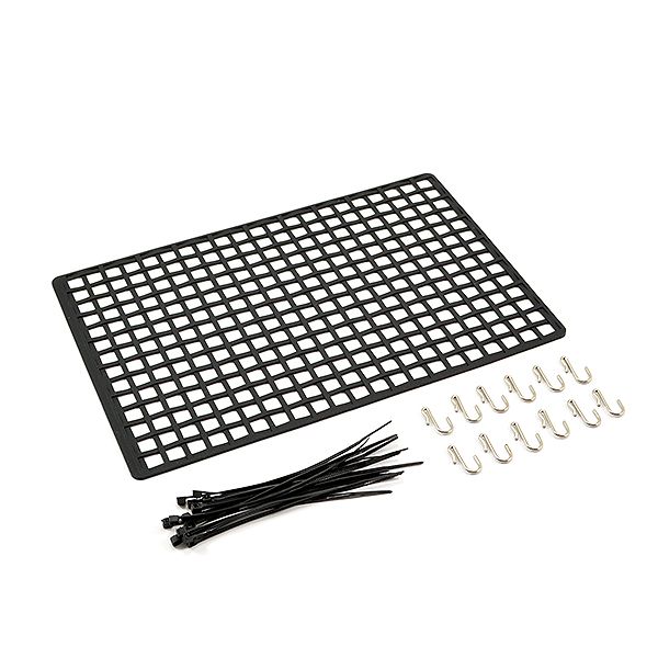 Fastrax Scale Rubber Net 22cm x 14.5cm Black (FAST2370BK)