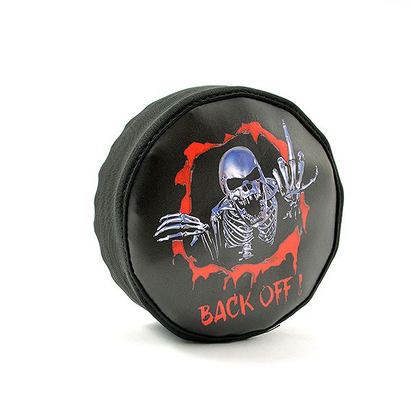 Fastrax Scale Skull Spare Tyre Cover (Dia 125mm/Trx4) (FAST2377S)