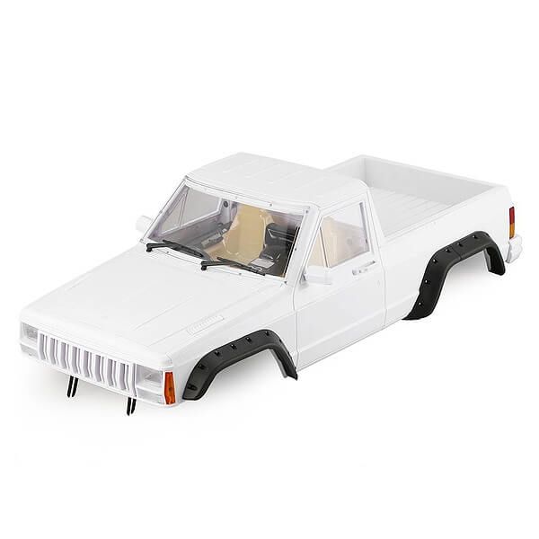 Fastrax 1:10th Rockee Pick-Up &amp; Interior Hardbody 313mm - White (FAST2501W)