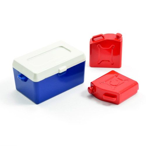 Fastrax Painted Ice Bucket &amp; Fuel Cans (FAST299G)