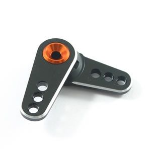 Fastrax 25T Black Aluminium 4-In-1 Servo Horn (Savox/Fut) (FAST319B)