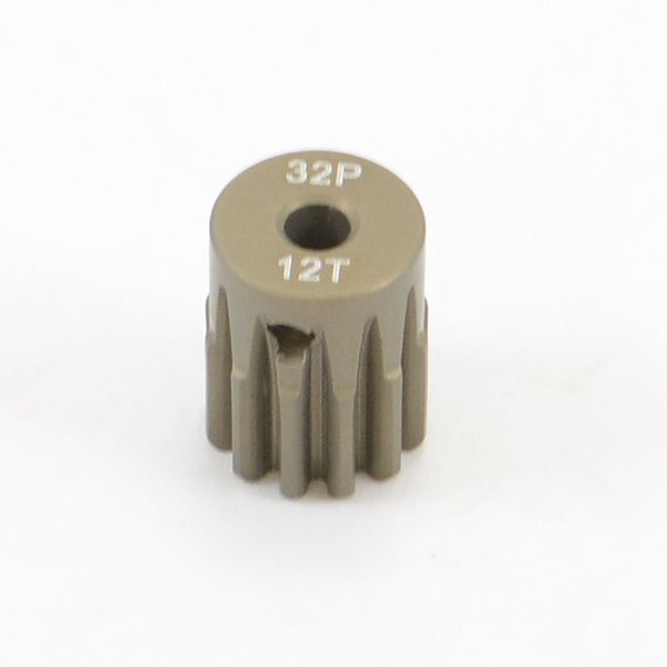 Fastrax 32DP 12T Aluminium 7075 Pinion Gear (3.2mm Shaft) (FAST32-12)